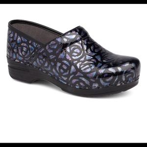 Dansko Night Rose Patent Shoes